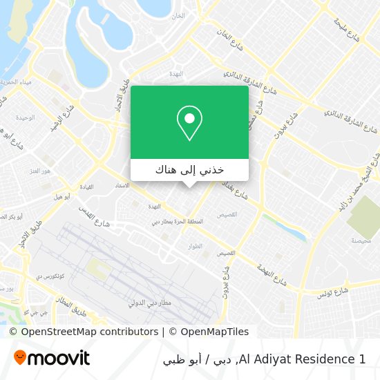 خريطة Al Adiyat Residence 1
