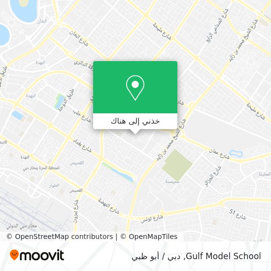 خريطة Gulf Model School