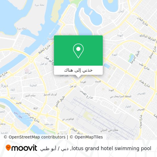 خريطة lotus grand hotel swimming pool