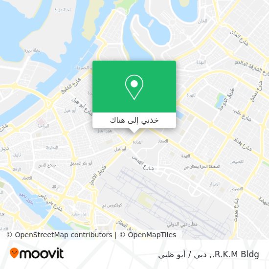 خريطة R.K.M Bldg.
