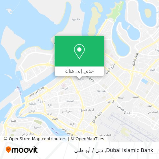 خريطة Dubai Islamic Bank