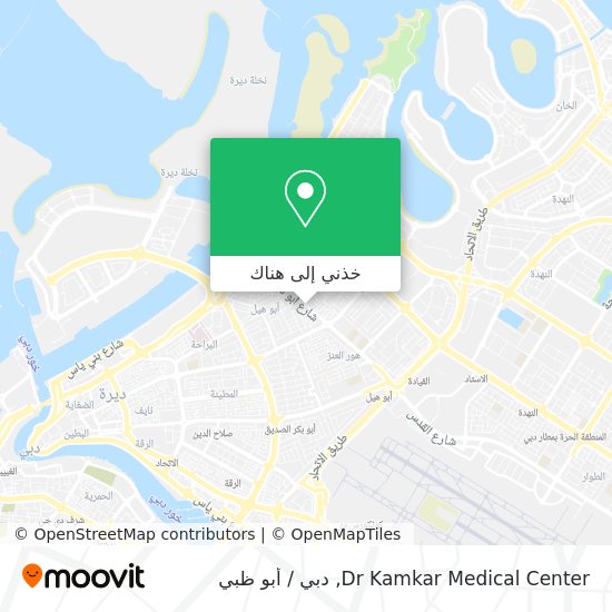 خريطة Dr Kamkar Medical Center
