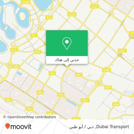 خريطة Dubai Transport