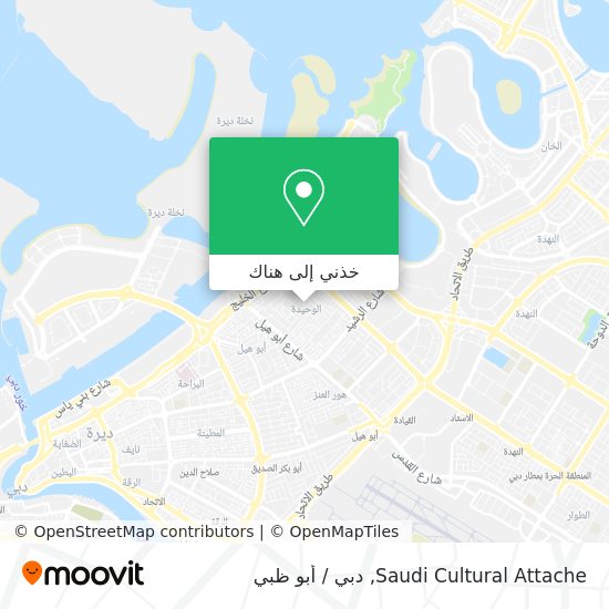 خريطة Saudi Cultural Attache