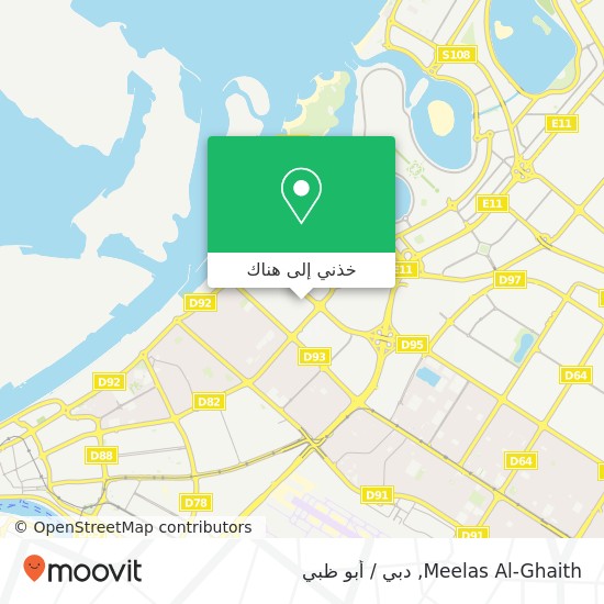 خريطة Meelas Al-Ghaith