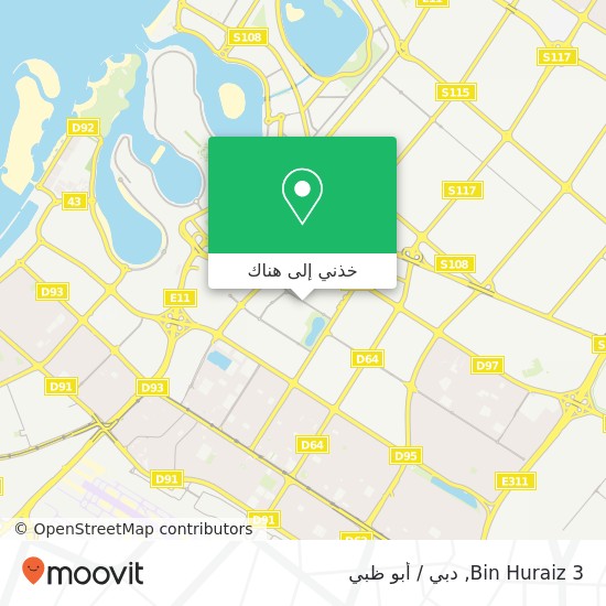 خريطة Bin Huraiz 3