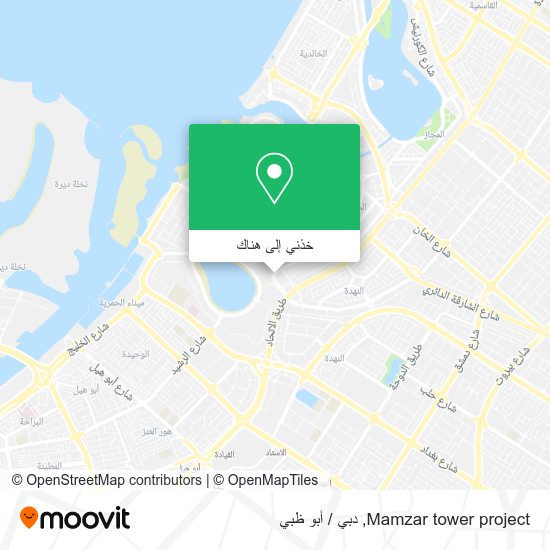 خريطة Mamzar tower project
