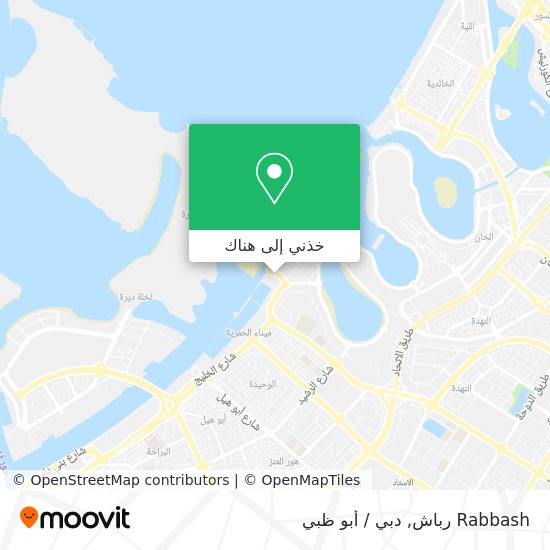 خريطة Rabbash رباش