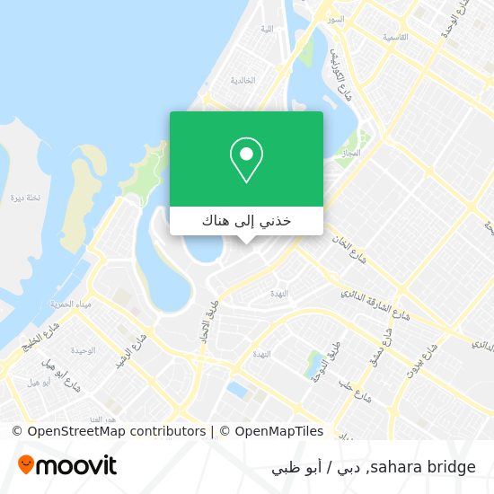 خريطة sahara bridge