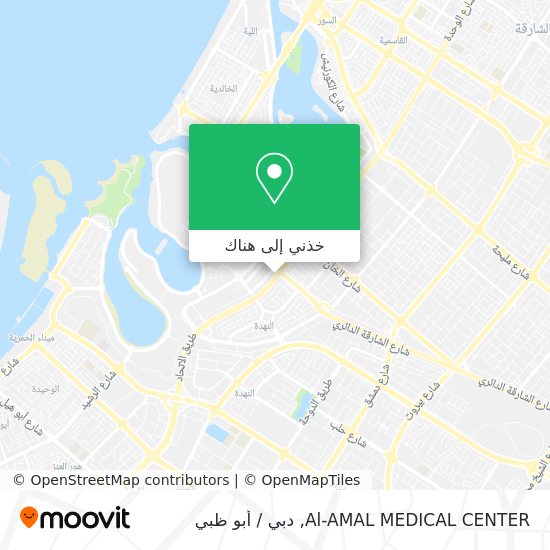 خريطة Al-AMAL MEDICAL CENTER