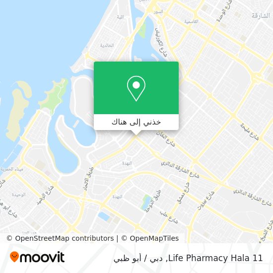 خريطة Life Pharmacy Hala 11