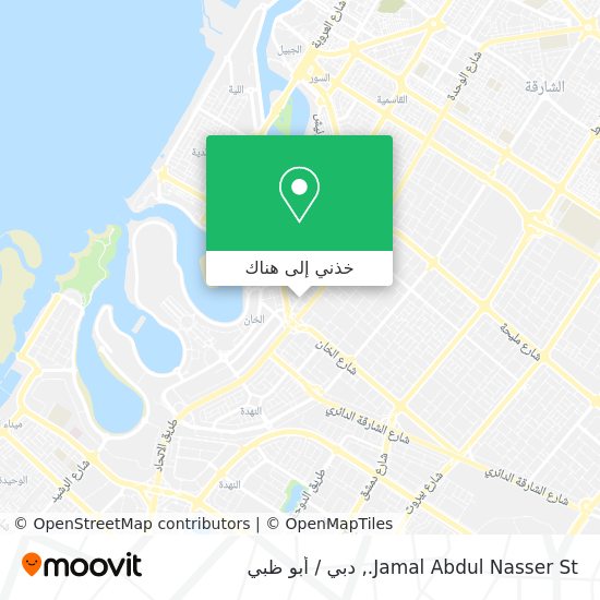 خريطة Jamal Abdul Nasser St.