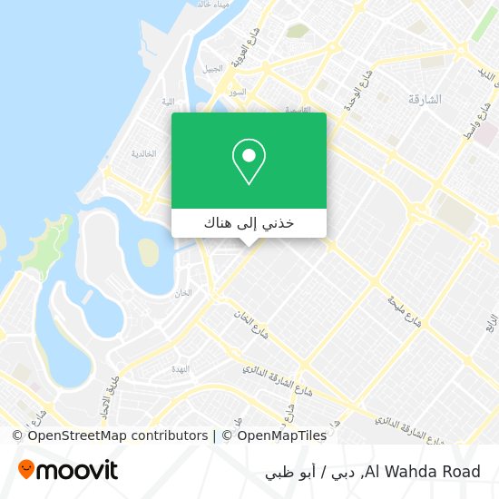 خريطة Al Wahda Road