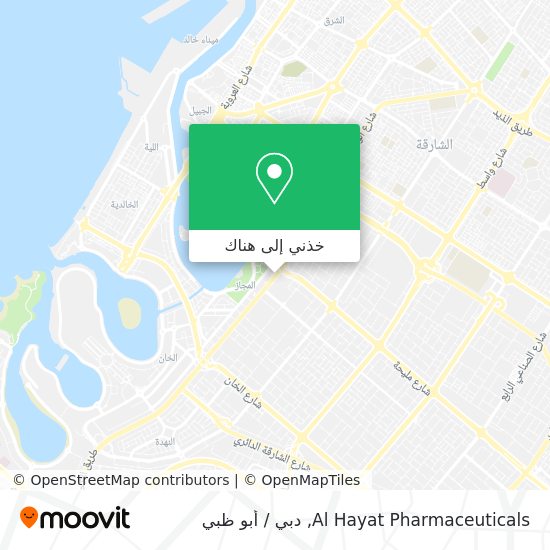 خريطة Al Hayat Pharmaceuticals