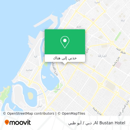 خريطة Al Bustan Hotel