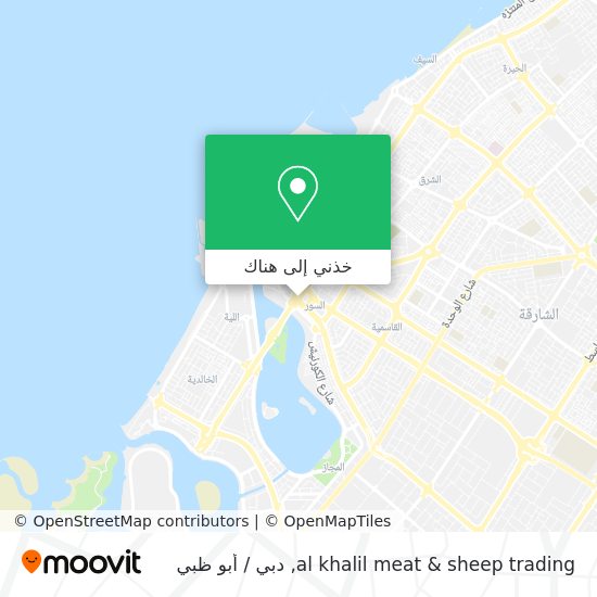 خريطة al khalil meat & sheep trading