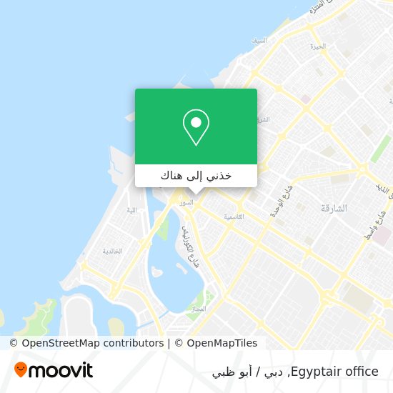 خريطة Egyptair office