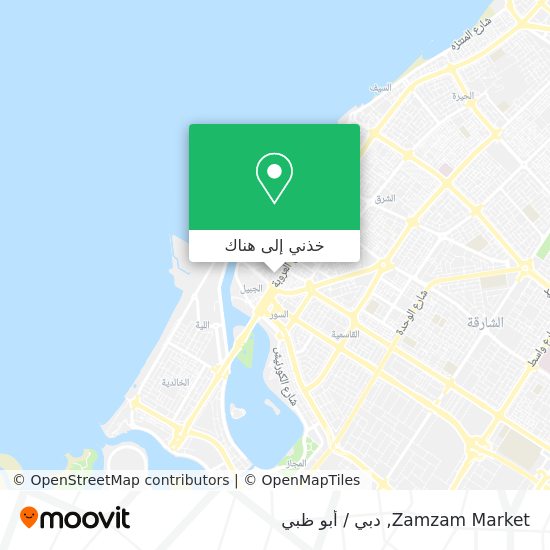 خريطة Zamzam Market