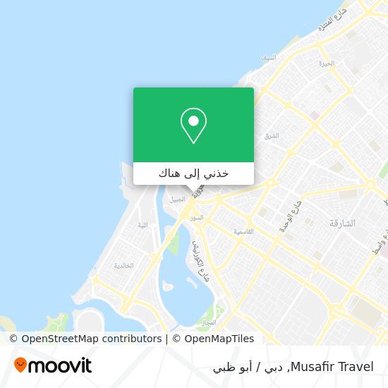 خريطة Musafir Travel