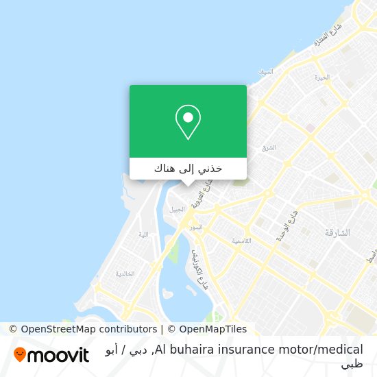 خريطة Al buhaira insurance motor / medical