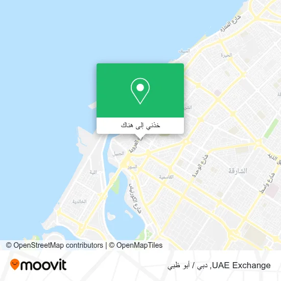 خريطة UAE Exchange