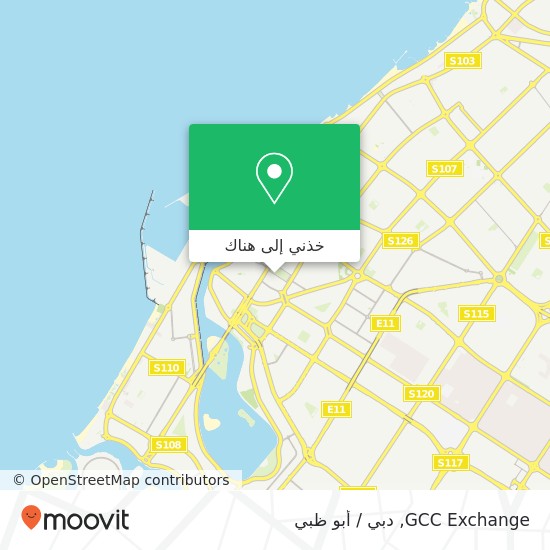 خريطة GCC Exchange