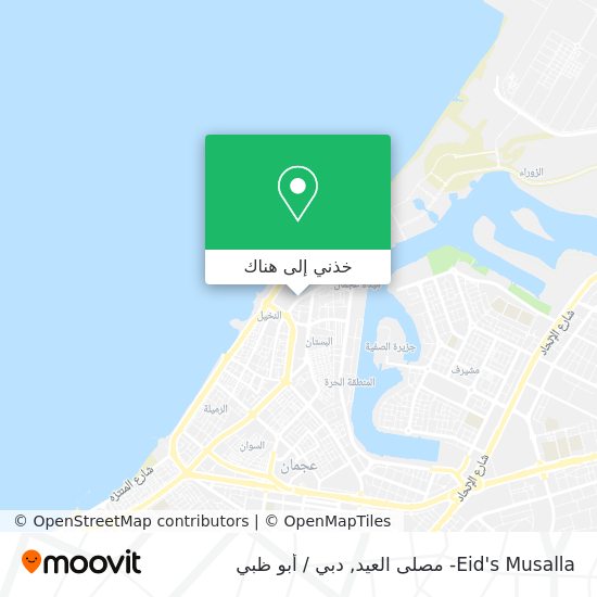 خريطة Eid's Musalla- مصلى العيد