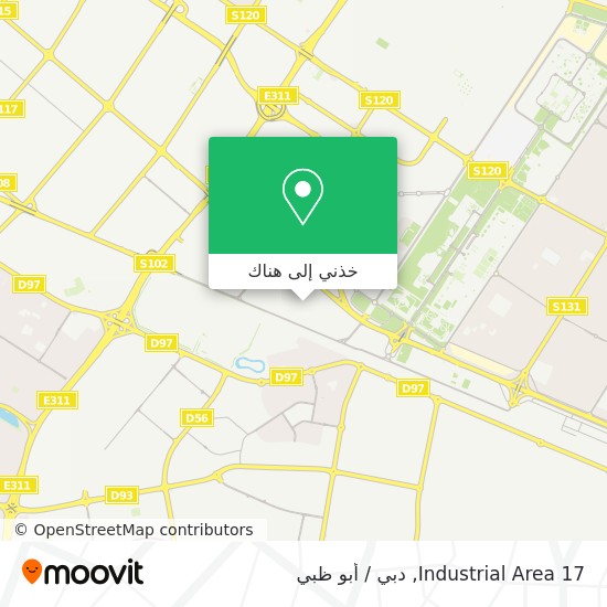 خريطة Industrial Area 17