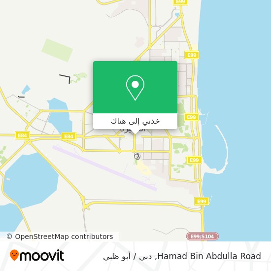 خريطة Hamad Bin Abdulla Road