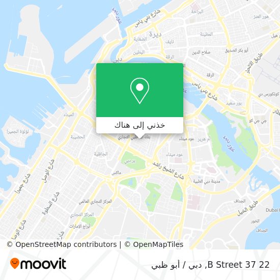 خريطة 22 37 B Street
