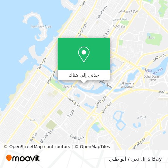 خريطة Iris Bay