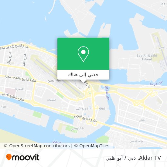 خريطة Aldar TV