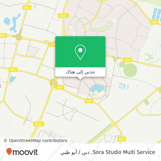 خريطة Sora Studio Multi Service