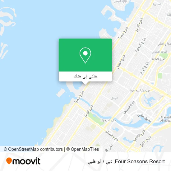 خريطة Four Seasons Resort