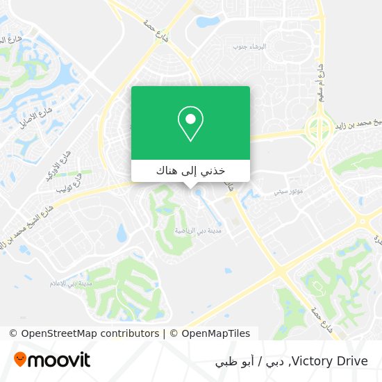 خريطة Victory Drive