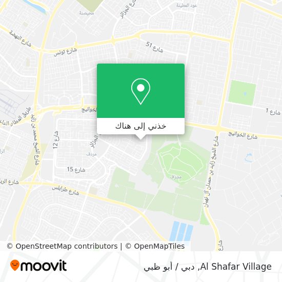 خريطة Al Shafar Village