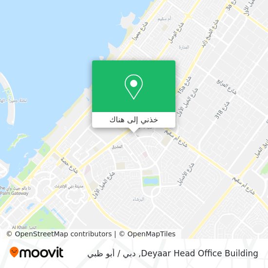 خريطة Deyaar Head Office Building