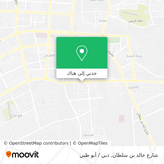 خريطة شارع خالد بن سلطان