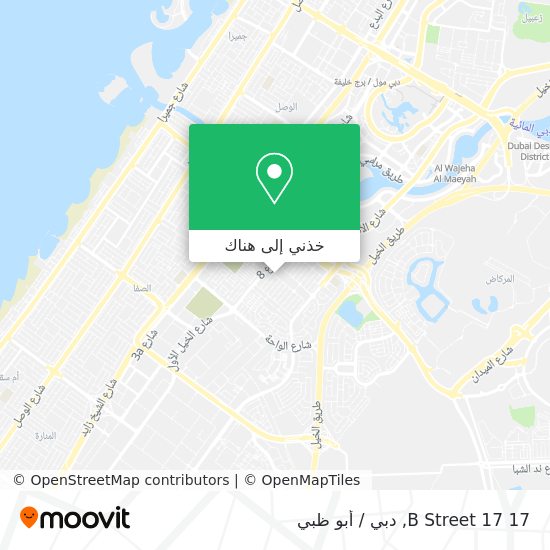 خريطة 17 17 B Street