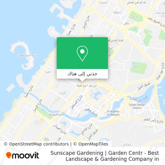 خريطة Sunscape Gardening | Garden Centr - Best Landscape & Gardening Company in Dubai,UAE.