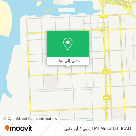 خريطة TMI Musaffah ICAD