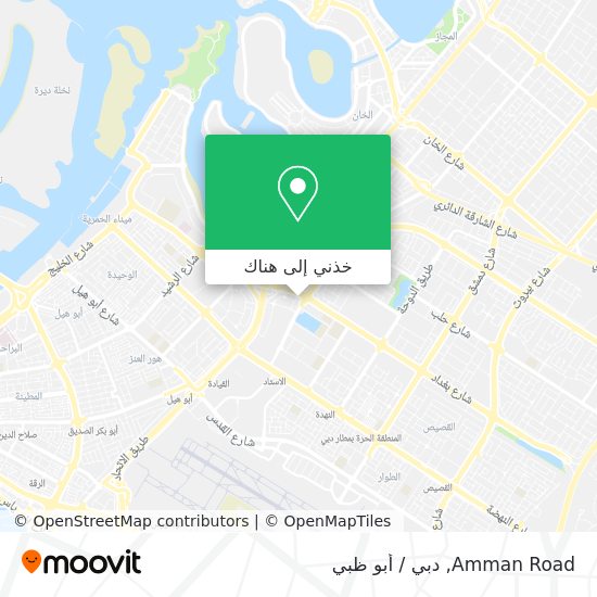خريطة Amman Road