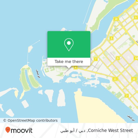 خريطة Corniche West Street