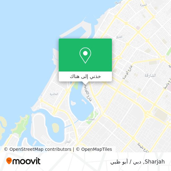 خريطة Sharjah