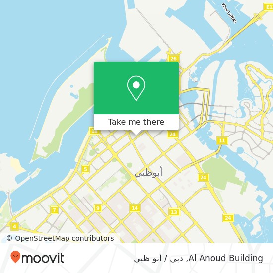 خريطة Al Anoud Building