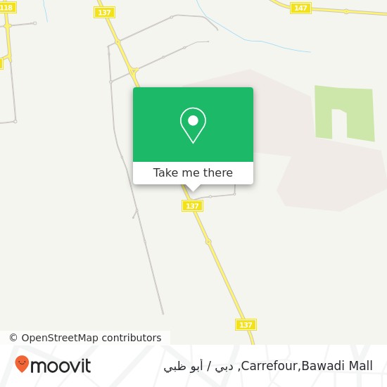 خريطة Carrefour,Bawadi Mall