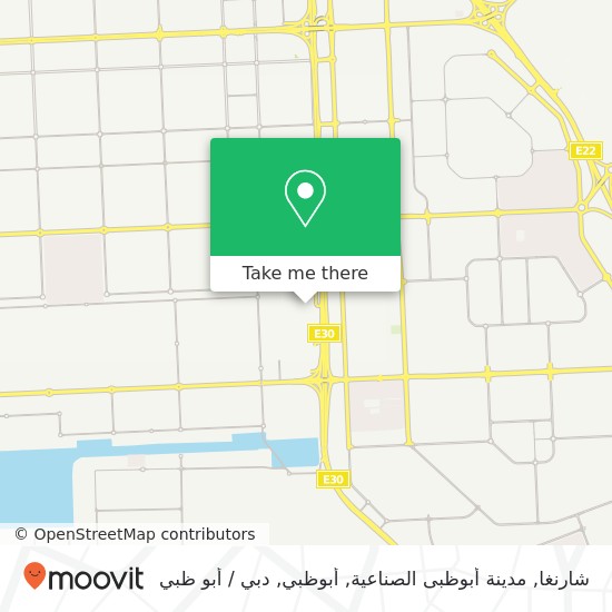 خريطة شارنغا, مدينة أبوظبى الصناعية, أبوظبي