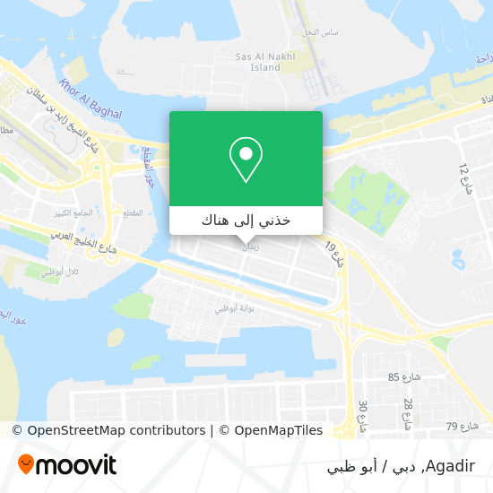 خريطة Agadir