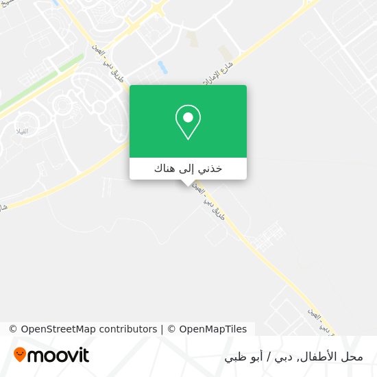 خريطة محل الأطفال