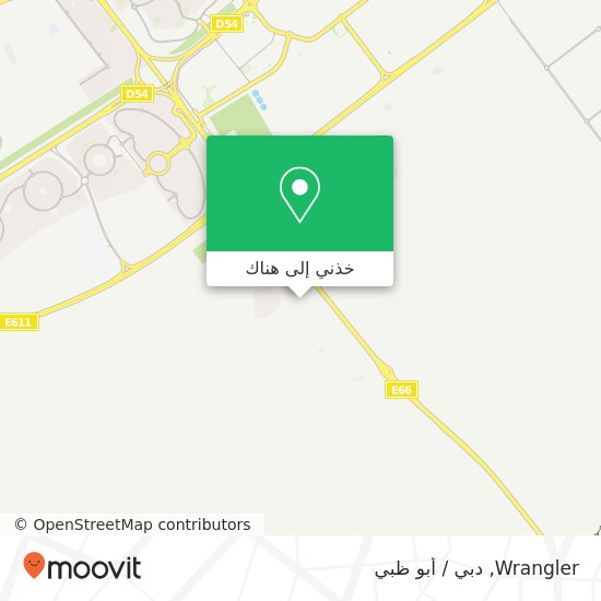 خريطة Wrangler, أم نهد 1, دبي